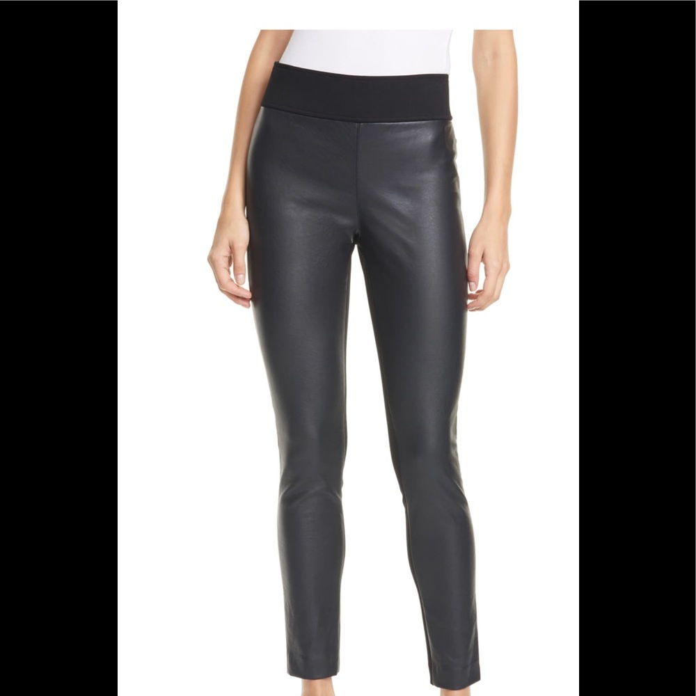Club Monaco pleather leggings